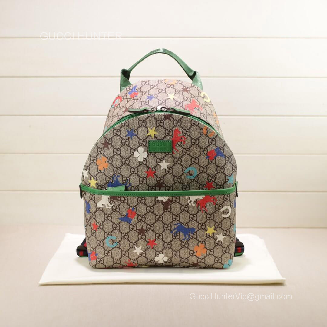 Gucci Children's Nina Dzyvulska print backpack 271327 211132