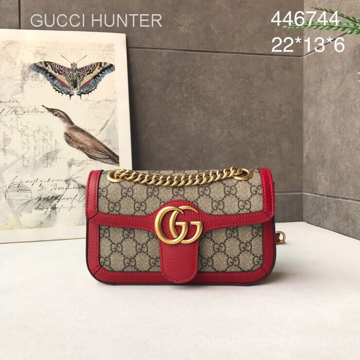 Gucci GG Marmont mini sequin shoulder bag 446744 211586