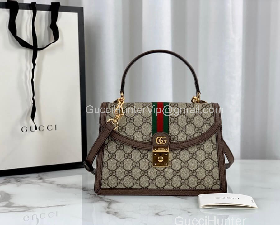 Gucci Ophidia small top handle bag with Web 651055 213485