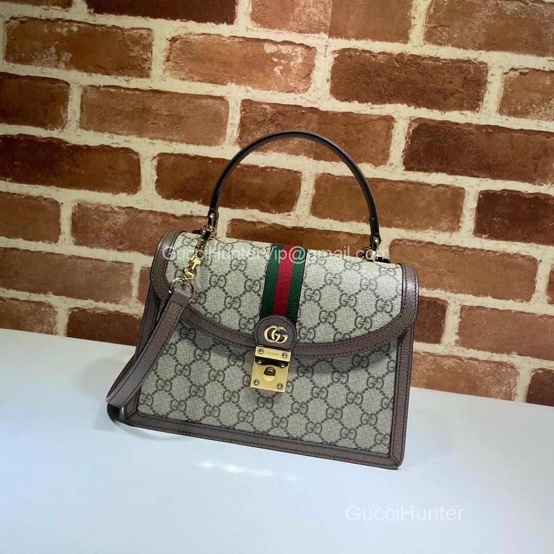 Gucci Ophidia small top handle bag with Web 651055 213486