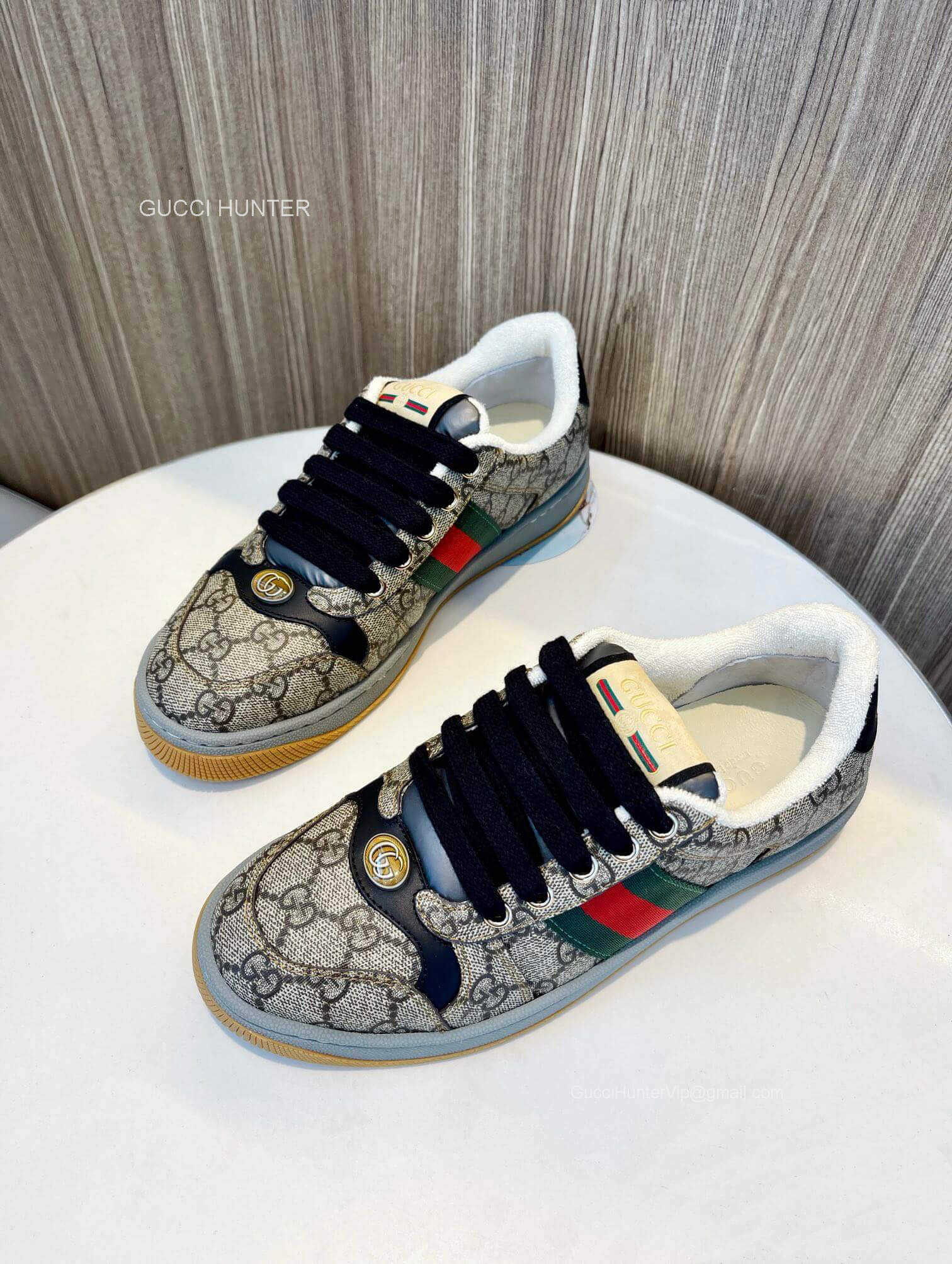 Gucci Low Top Sneaker in GG Supreme Unisex 2281413