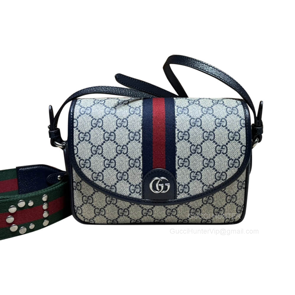 Gucci Ophidia Mini GG Shoulder Bag in GG Supreme Canvas 722117