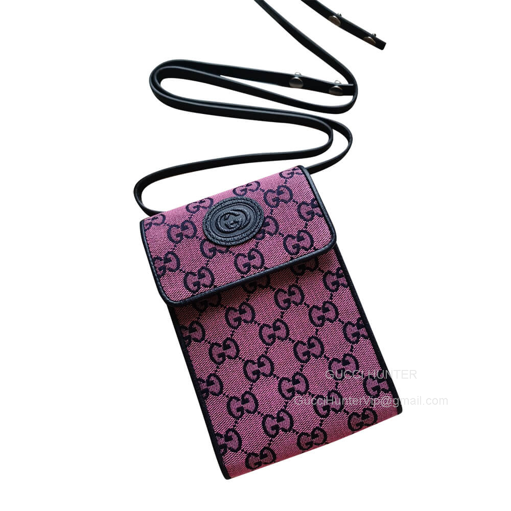 Gucci Purple GG Marmont Multicolor Mini Bag 657582