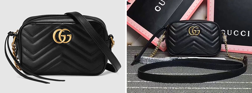 Gucci GG Marmont Matelasse Leather super mini bag